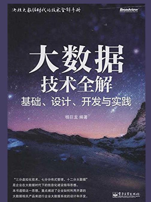 大数据技术全解：基础、设计、开发与实践