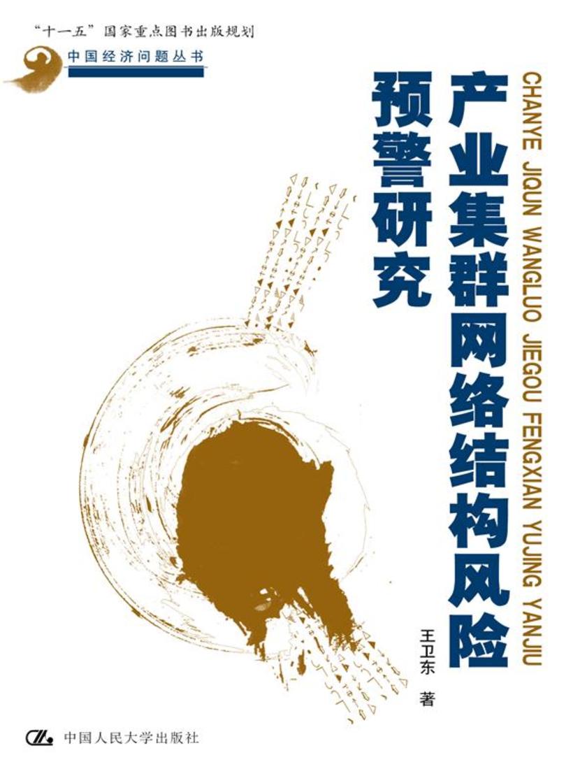 产业集群网络结构风险预警研究(中国经济问题丛书)