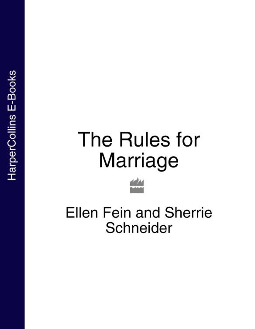 The Rules for Marriage