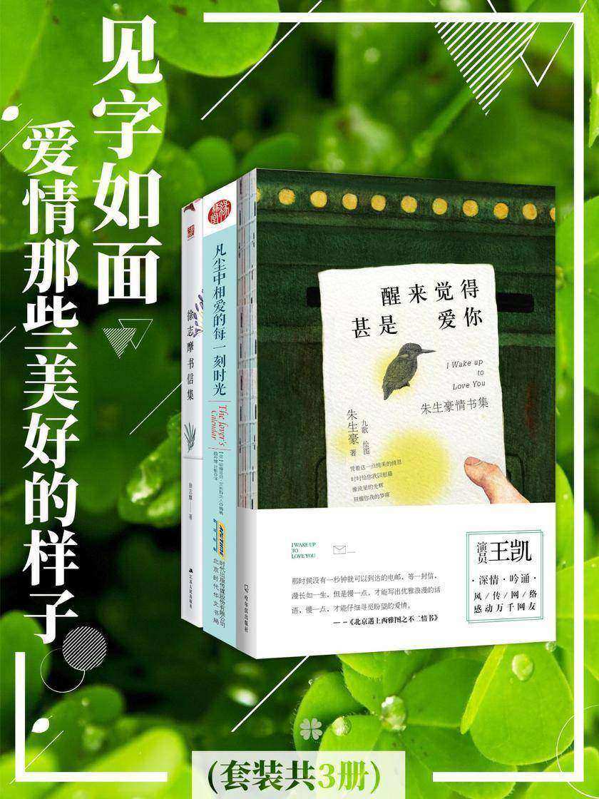 见字如面：爱情那些美好的样子(套装共3册)