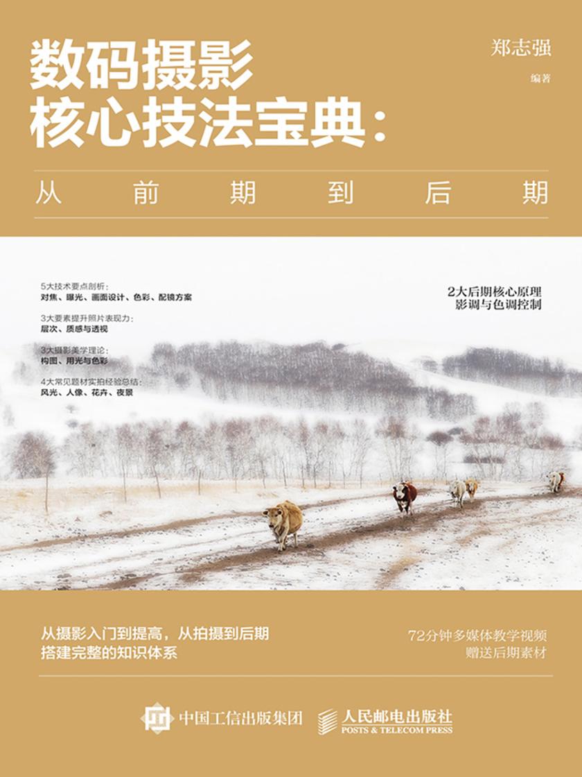 数码摄影核心技法宝典：从前期到后期