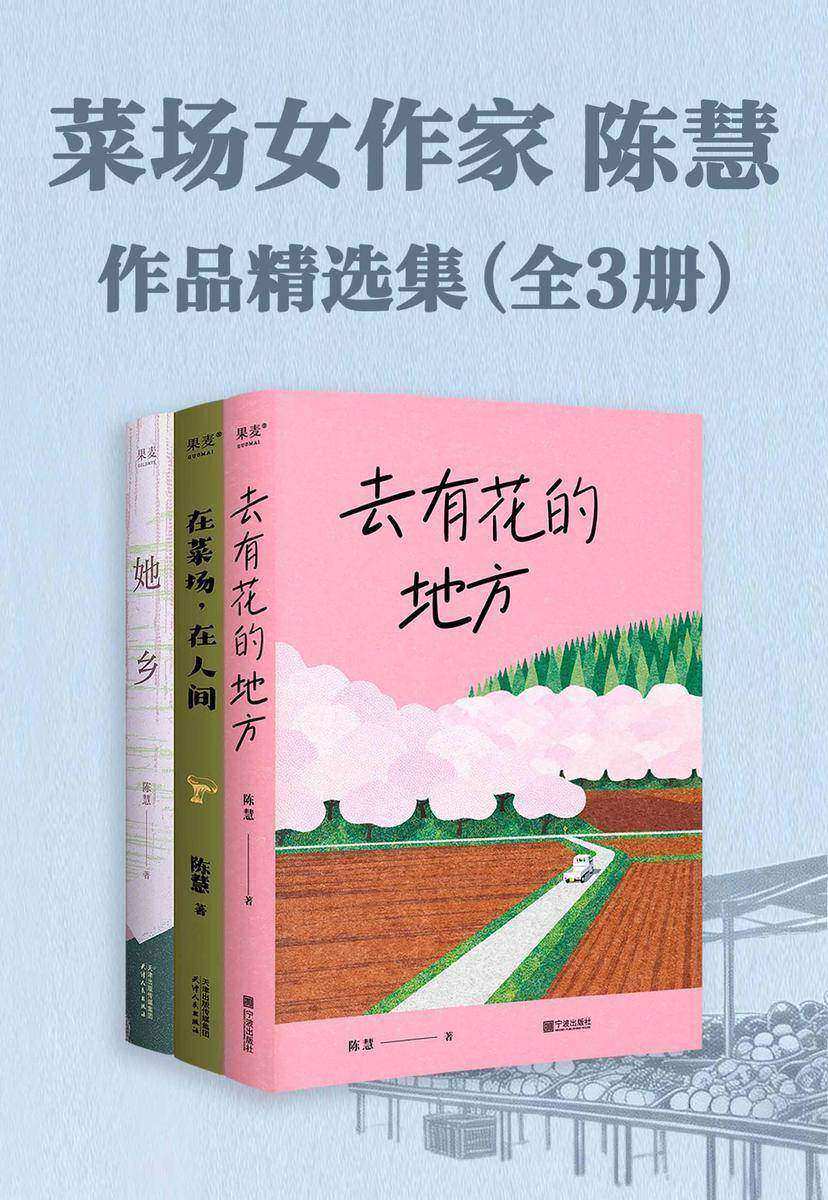 菜场女作家陈慧作品精选集(全3册)