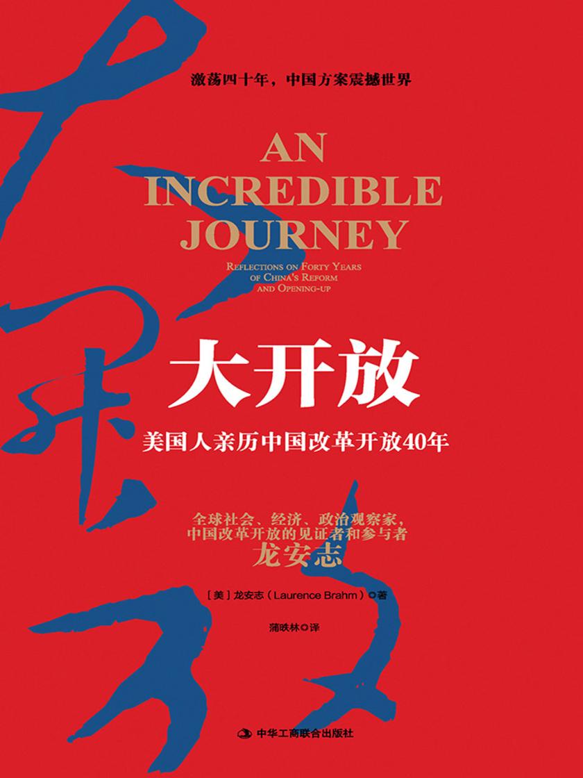 大开放：美国人亲历中国改革开放40年