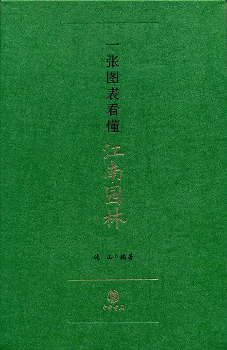 一张图表看懂江南园林（精）  中华书局出品
