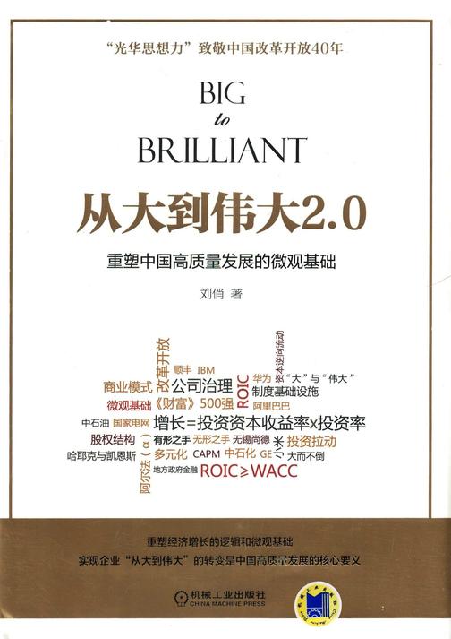 从大到伟大2.0：重塑中国高质量发展的微观基础