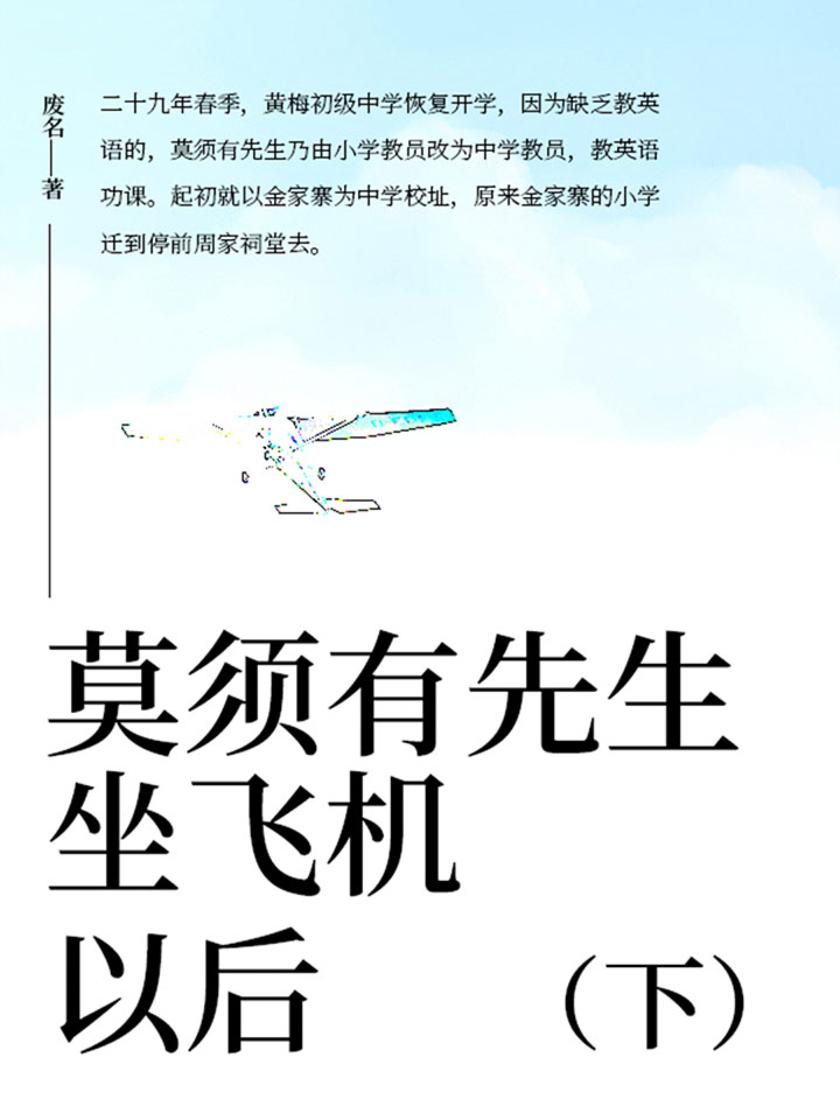 莫须有先生坐飞机以后(下)