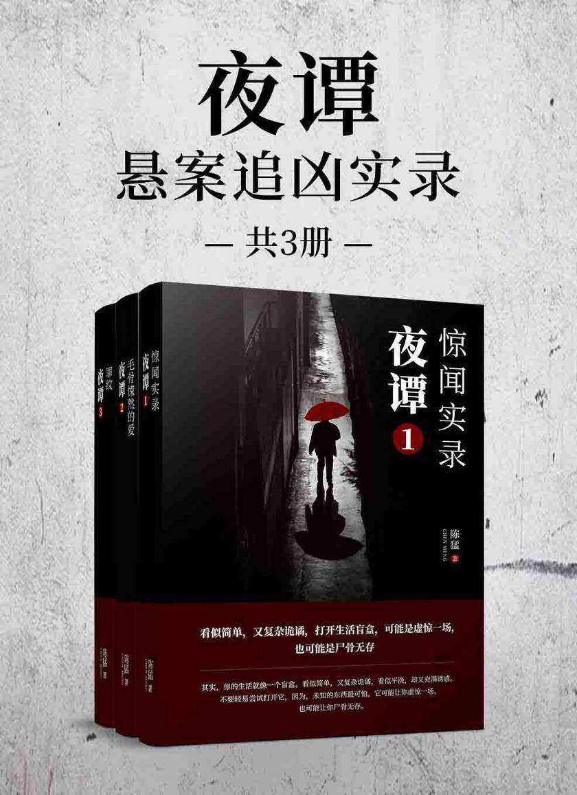 夜谭:悬案追凶实录(全3册)