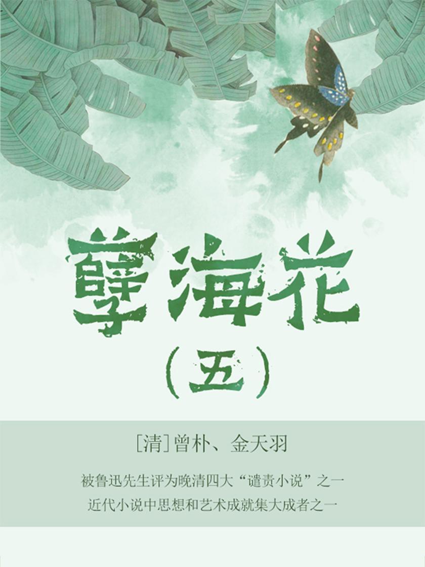 清代经典文学：孽海花·五