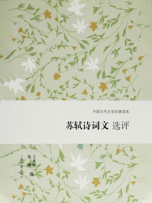 苏轼诗词文选评