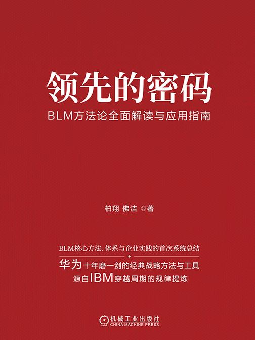 领先的密码:BLM方法论*解读与应用指南