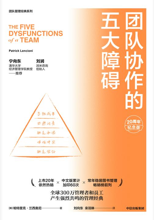 团队协作的五大障碍(20周年纪念版)