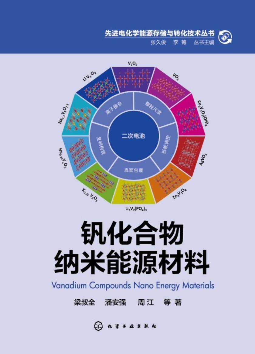先进电化学能源存储与转化技术丛书--钒化合物纳米能源材料