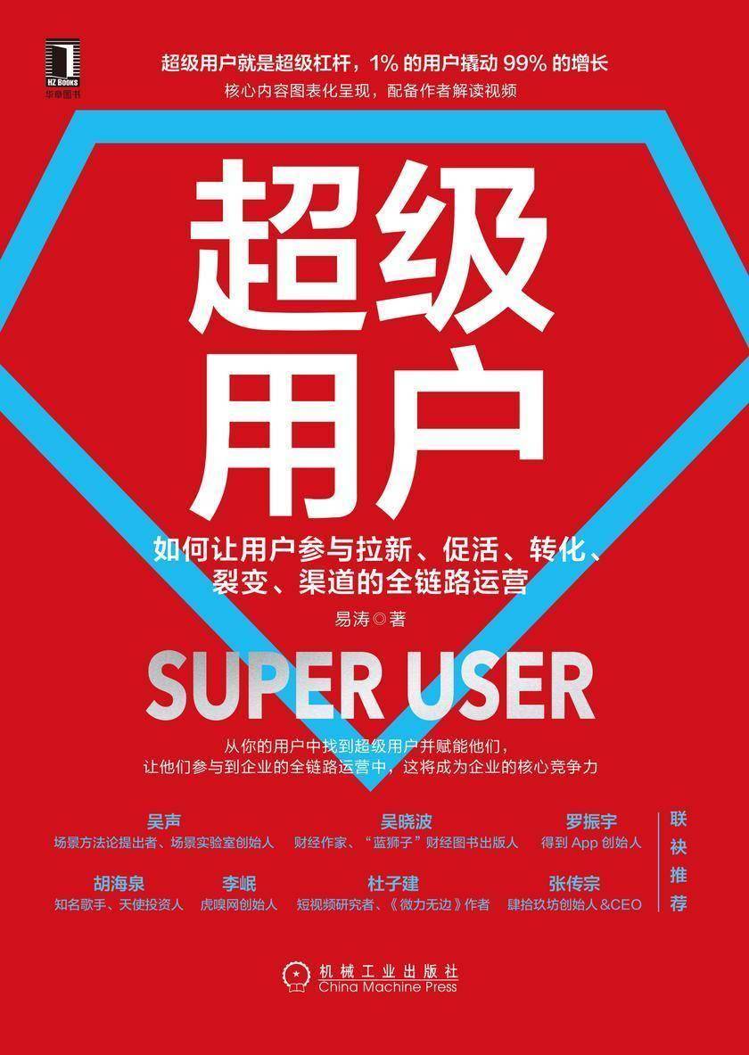 超级用户:如何让用户参与拉新、促活、转化、裂变、渠道的全链路运营