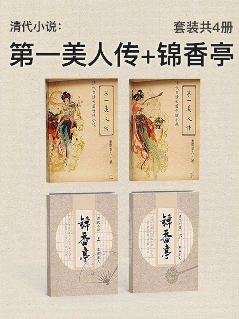 清代小说经典:素庵主人作品合集(套装共4册)