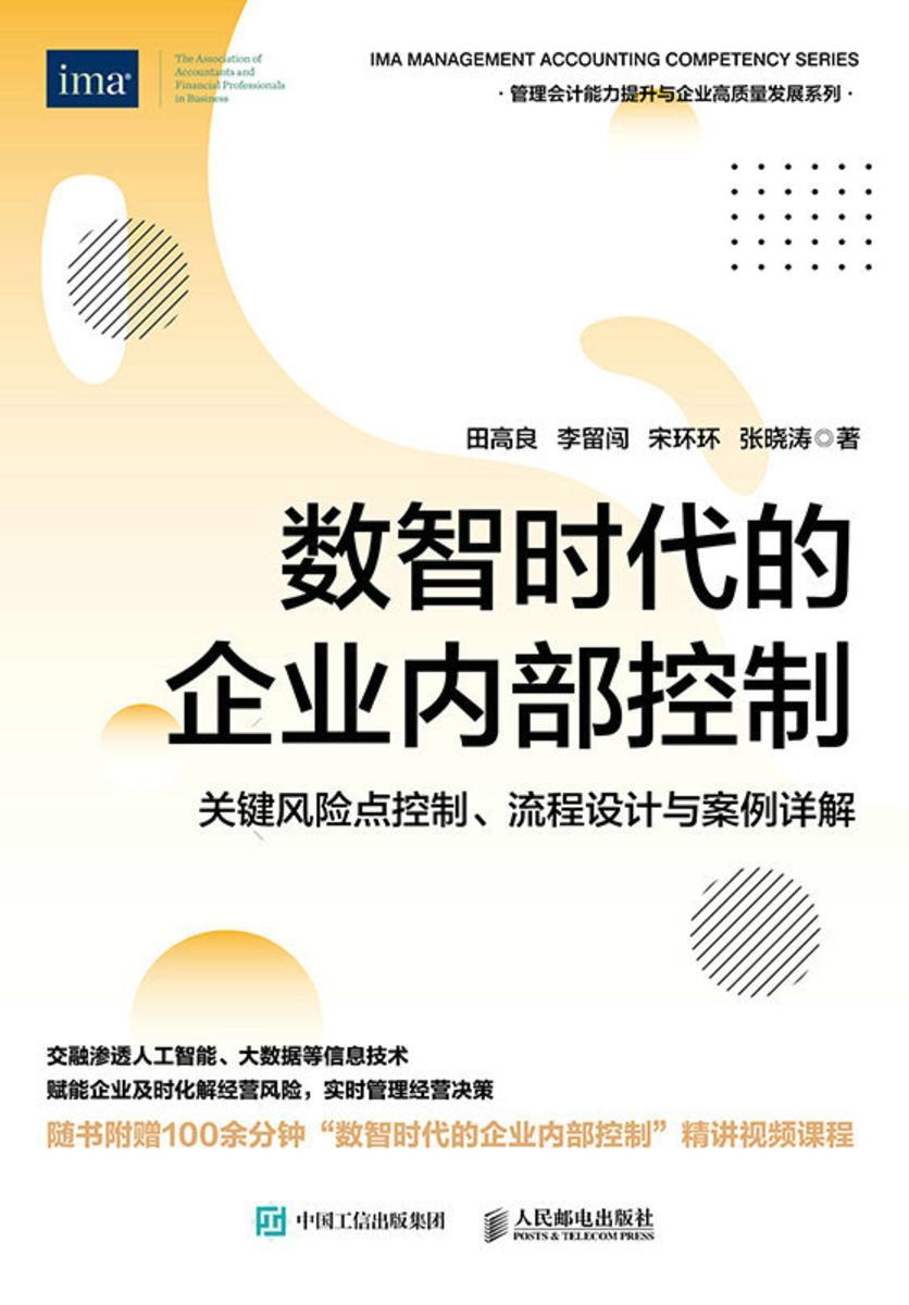 数智时代的企业内部控制:关键风险点控制、流程设计与案例详解