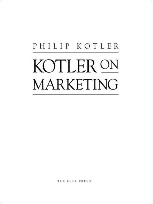 Kotler On Marketing