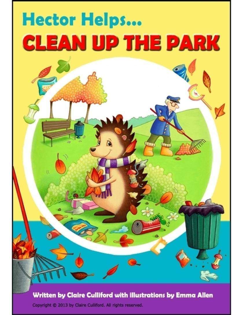 Hector Helps Clean Up the Park