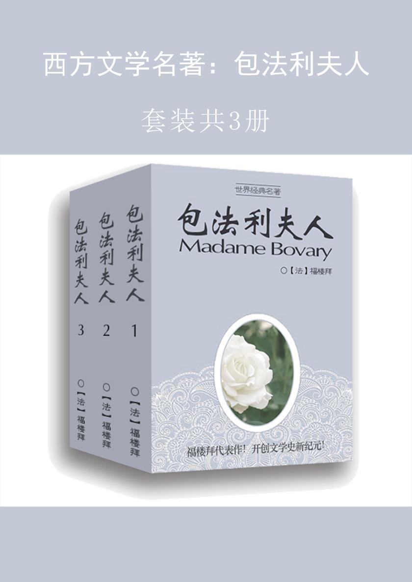 西方文学名著：包法利夫人(共3册)