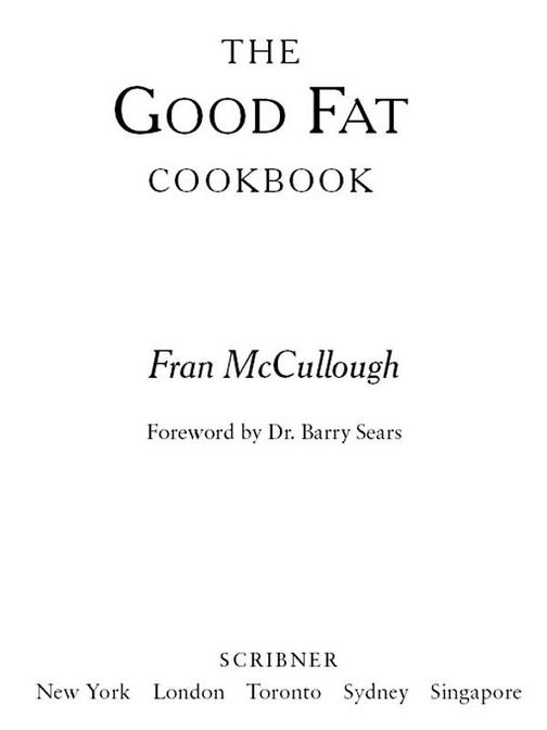 The Good Fat Cookbook