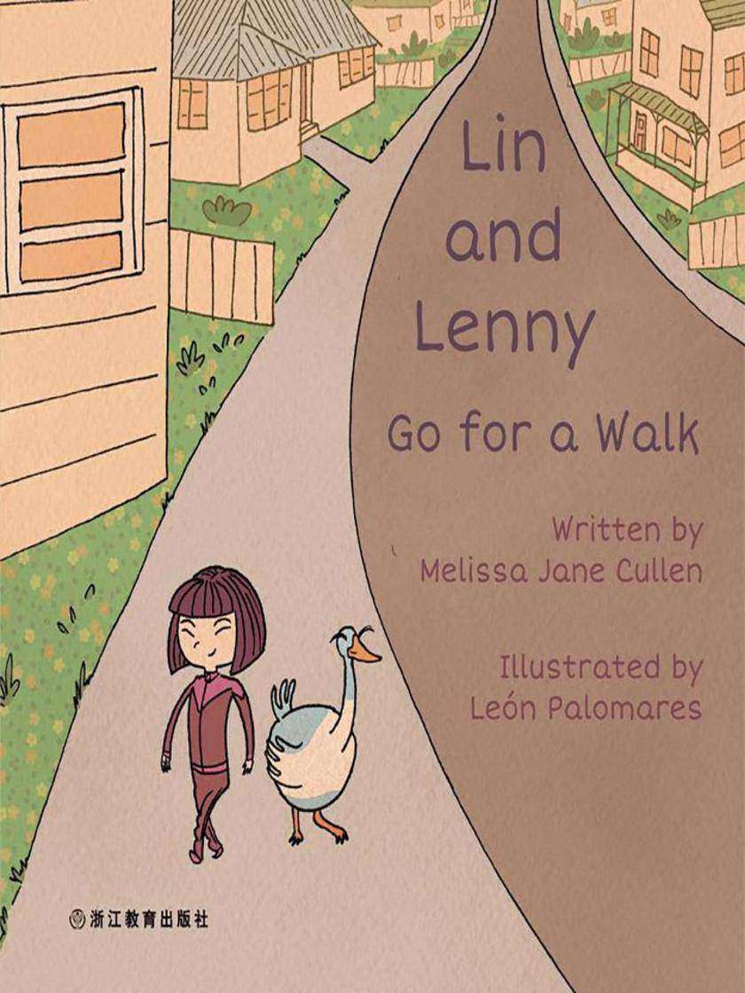 Lin and Lenny Go for a Walk ?Lin和Lenny去散步