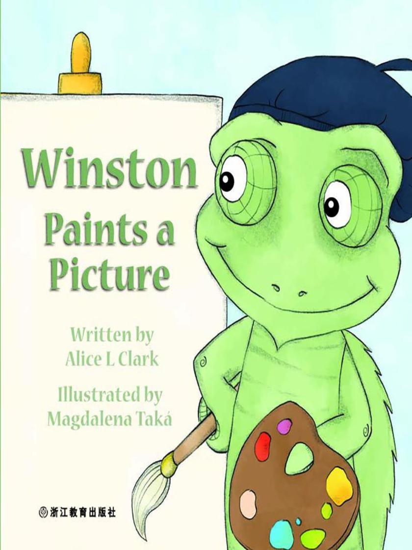 Winston Paints a Picture Winston画画