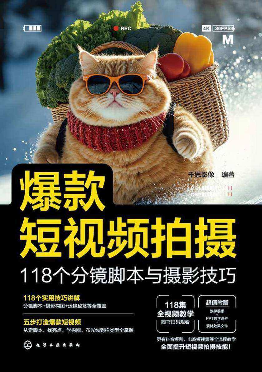 爆款短视频拍摄:118个分镜脚本与摄影技巧