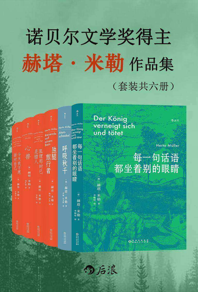 诺贝尔文学奖得主赫塔·米勒作品集(套装共6册)