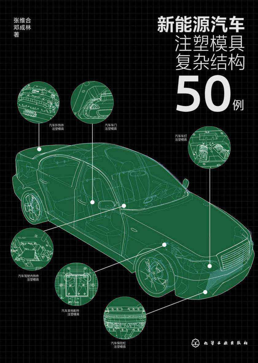 新能源汽车注塑模具复杂结构50例
