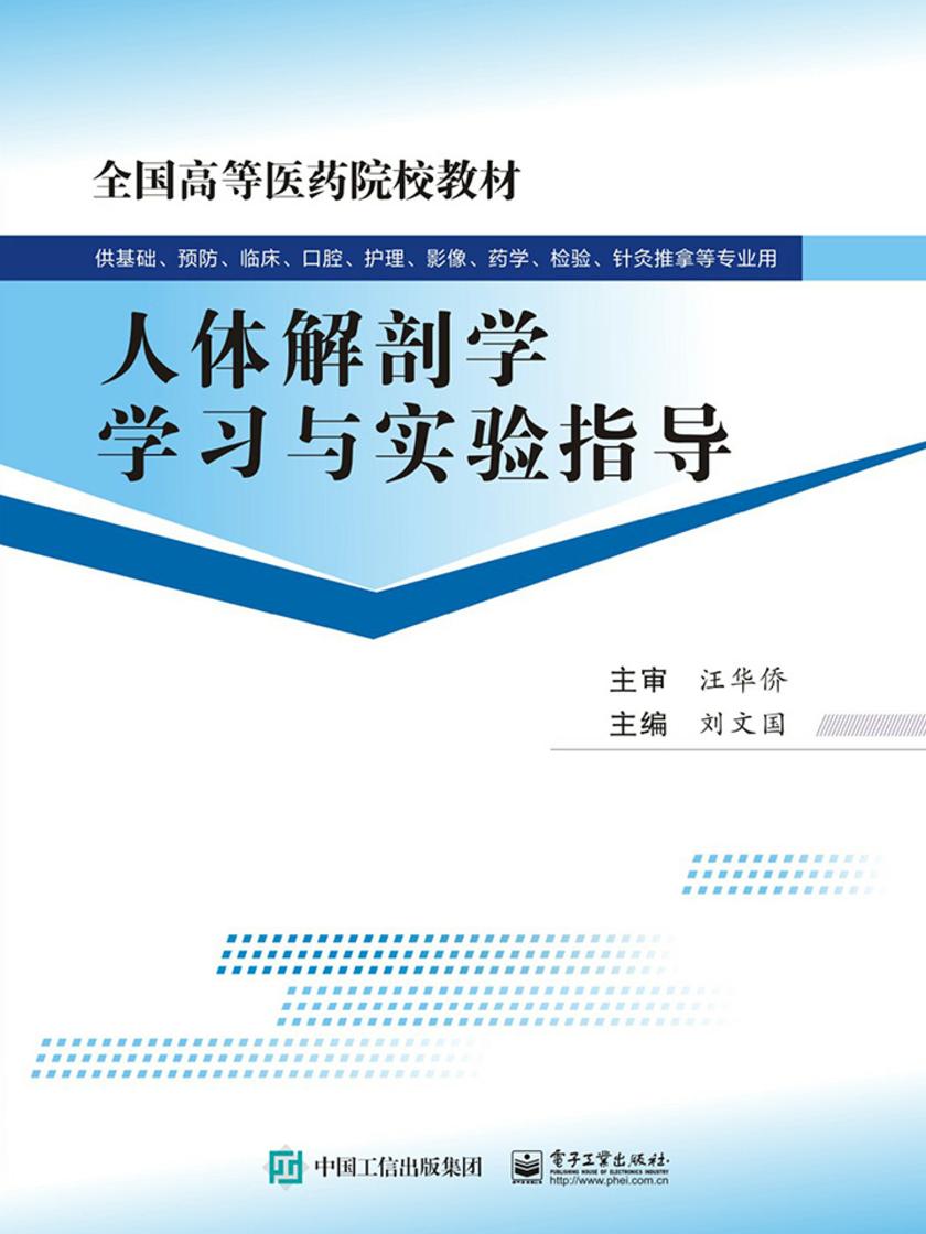 人体解剖学学习与实验指导