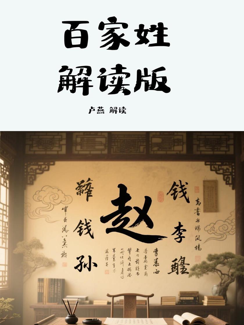 百家姓解读版