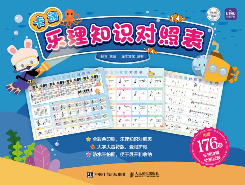 卡通乐理知识对照表