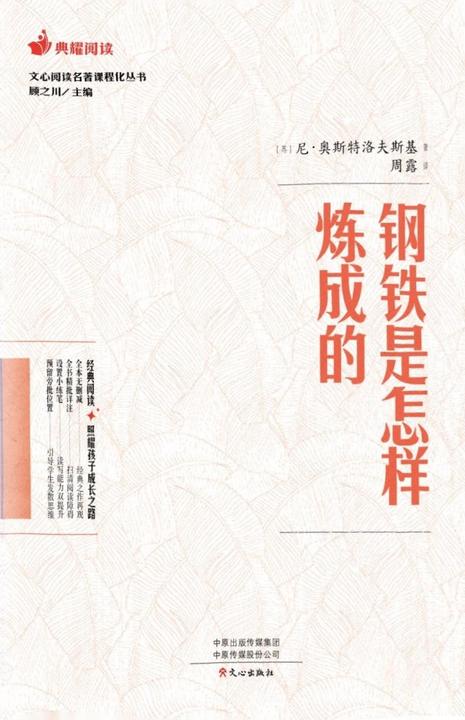 文心阅读·名著课程化丛书:钢铁是怎样炼成的