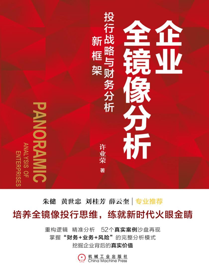 企业全镜像分析:投行战略与财务分析新框架
