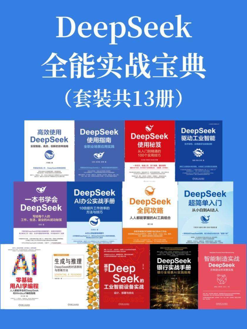DeepSeek·全能实战宝典(套装共13册)