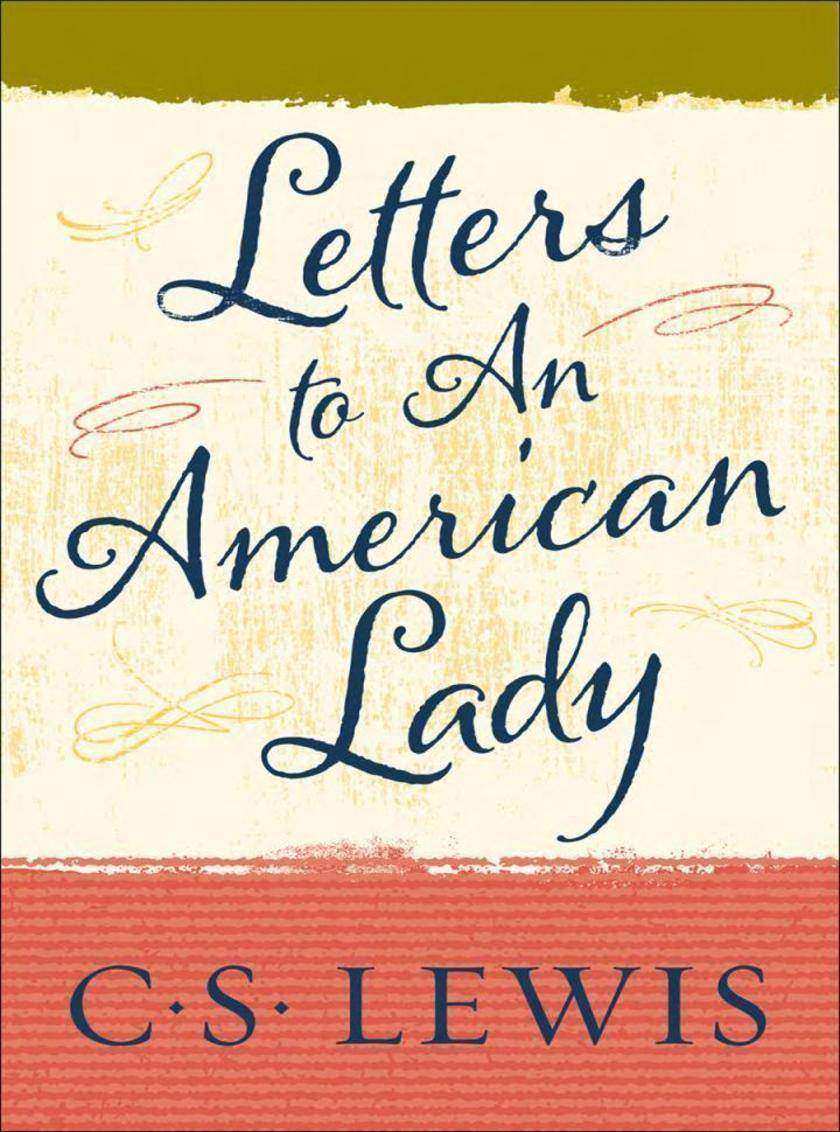 Letters to an American Lady