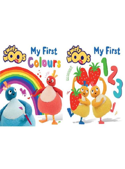 My First 123 & My First Colours (Twirlywoos)