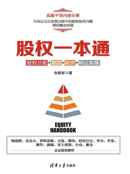 股权一本通：股权分配+激励+融资+转让实操