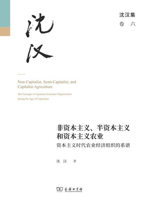 非资本主义、半资本主义和资本主义农业:资本主义时代农业经济组织的系谱