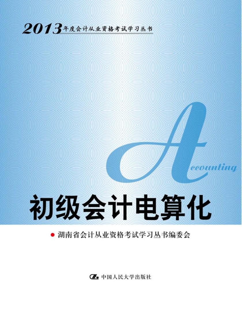 初级会计电算化