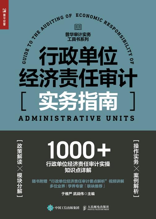 行政单位经济责任审计实务指南