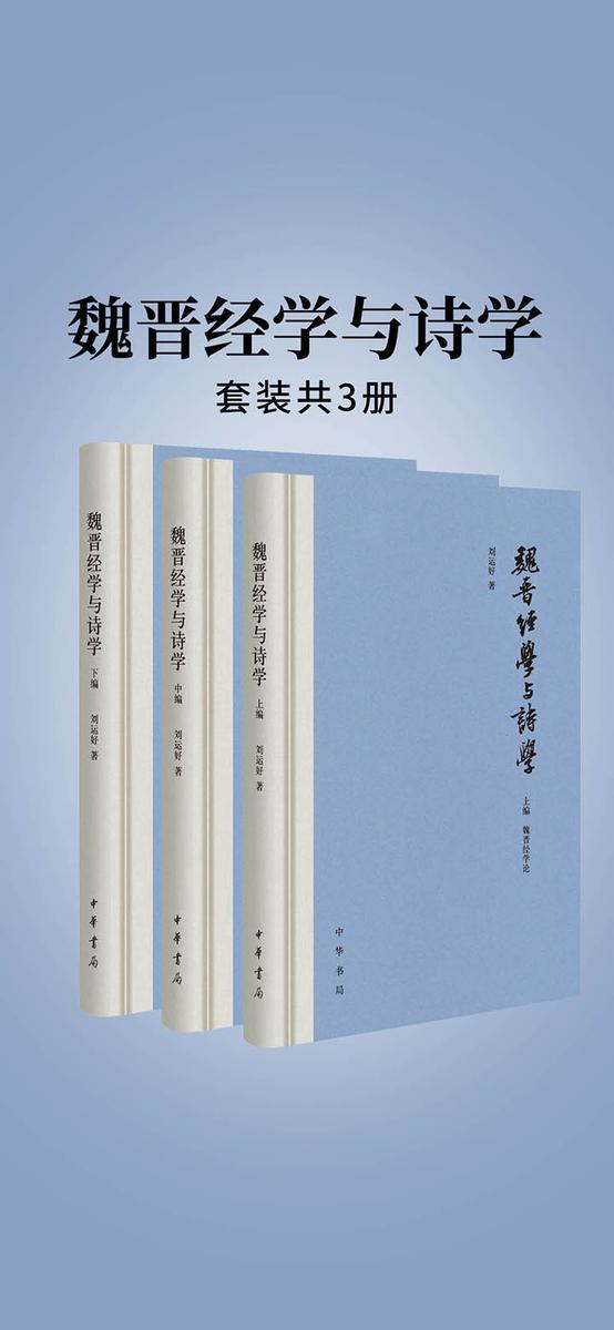 魏晋经学与诗学(全三册)  中华书局出品