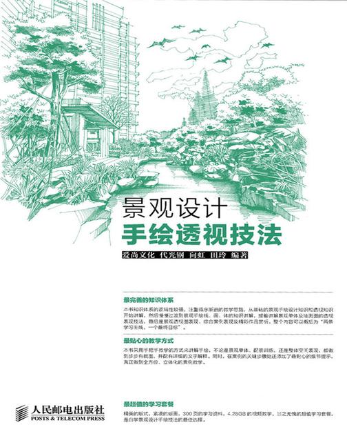 印象手绘 景观设计手绘透视技法