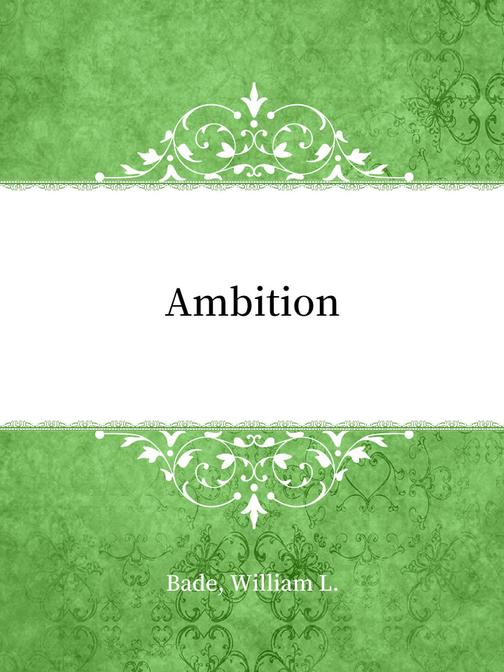 Ambition