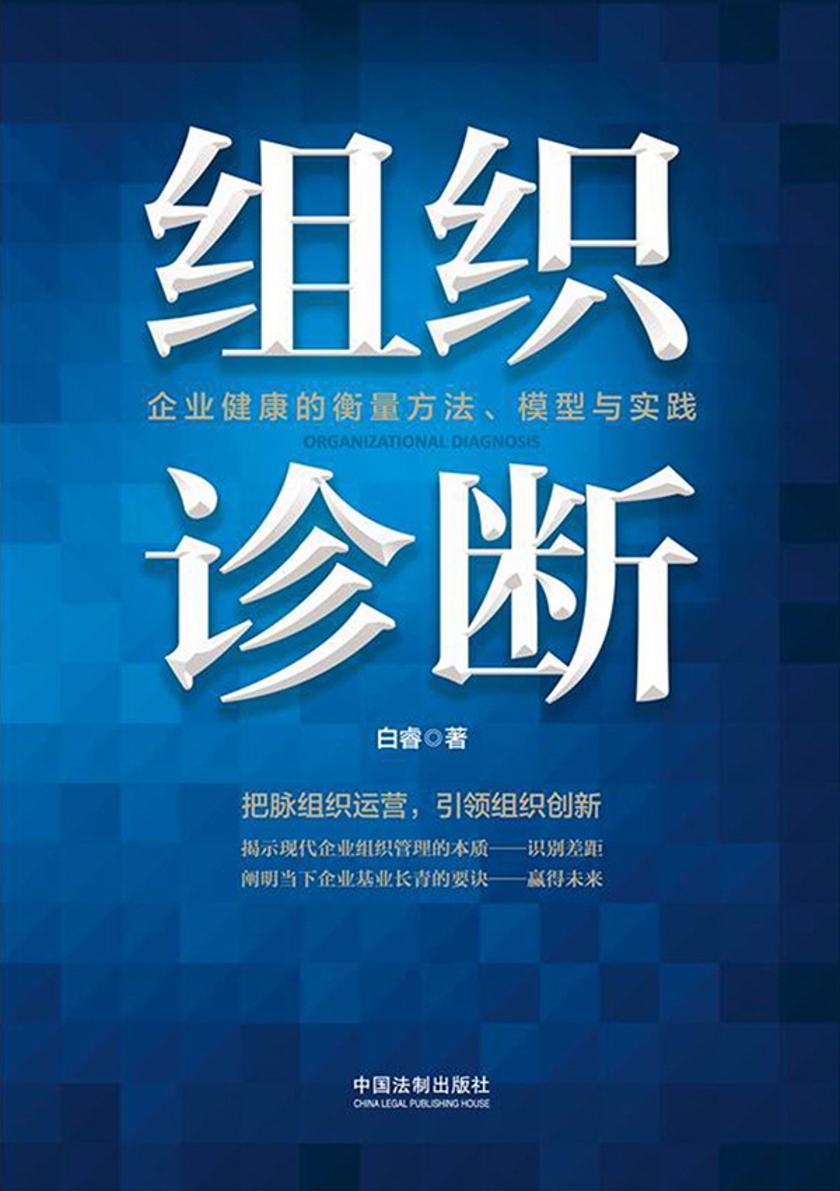 组织诊断:企业健康的衡量方法、模型与实践