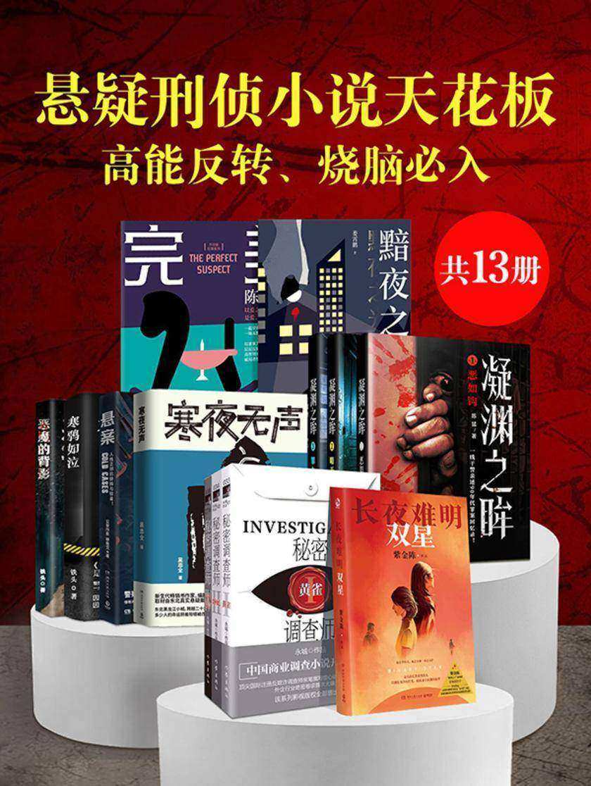 悬疑刑侦小说天花板:高能反转、烧脑必入(共13册)