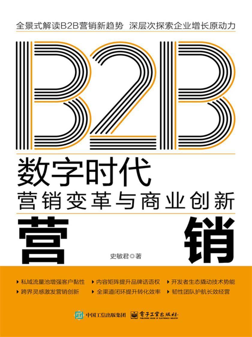 B2B营销:数字时代营销变革与商业创新