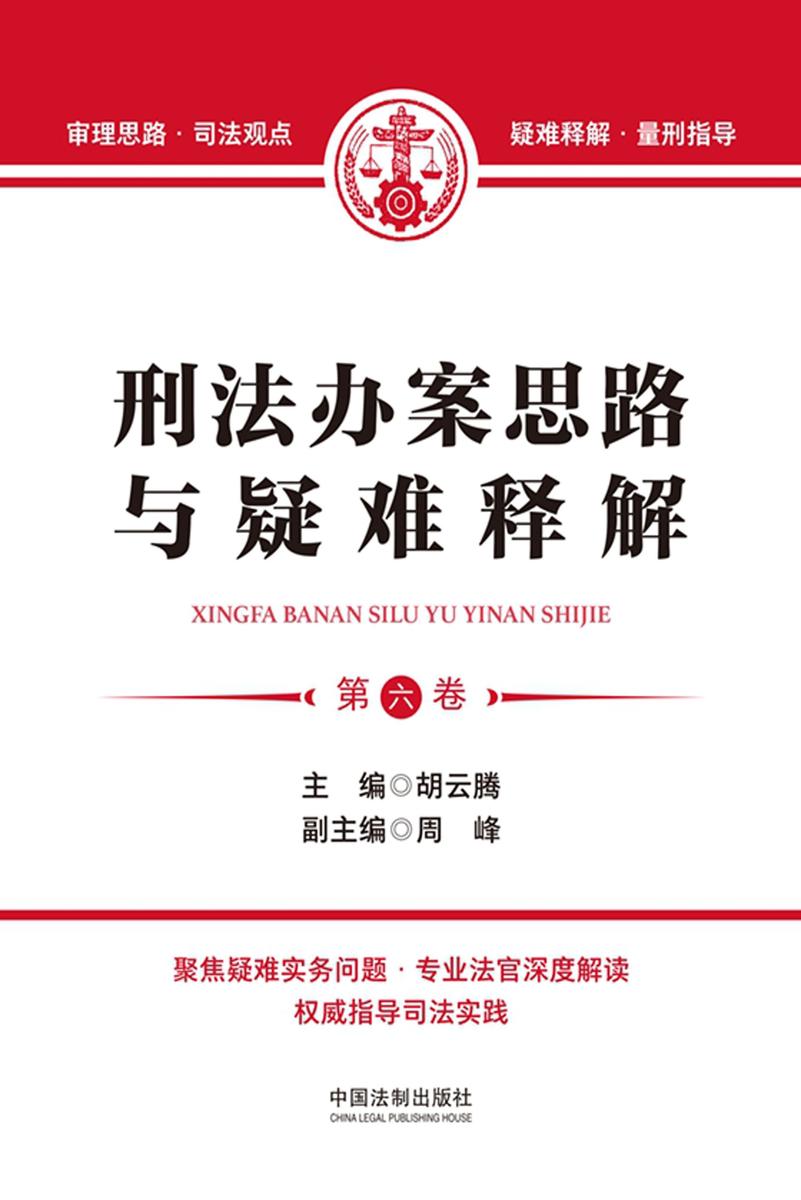刑法办案思路与疑难释解(第六卷)