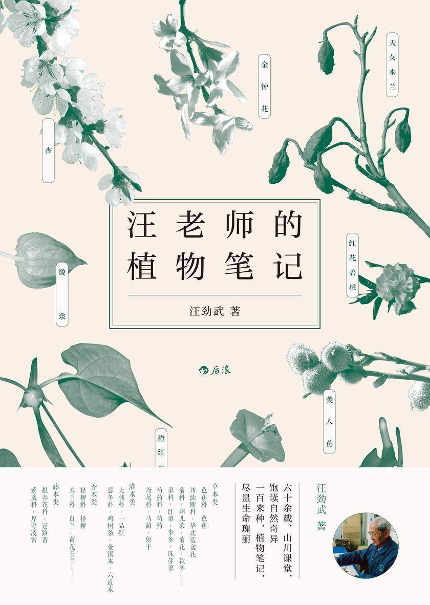 汪老师的植物笔记（六十余载，山川课堂，饱读自然奇异；一百来种，植物笔记，尽显生命瑰丽。）