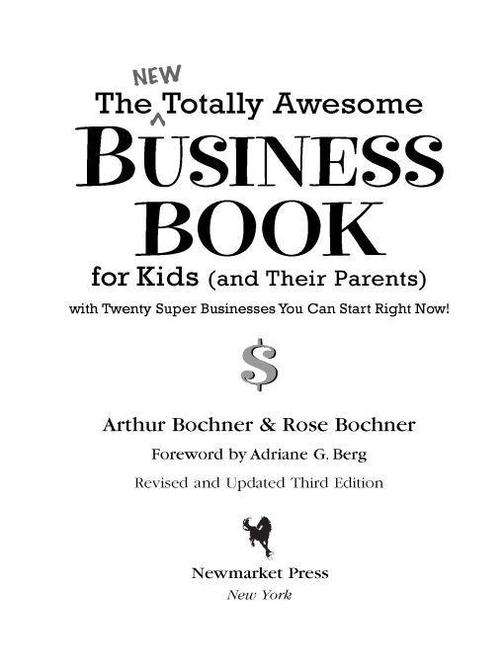 New Totally Awesome Business Book for Kids
