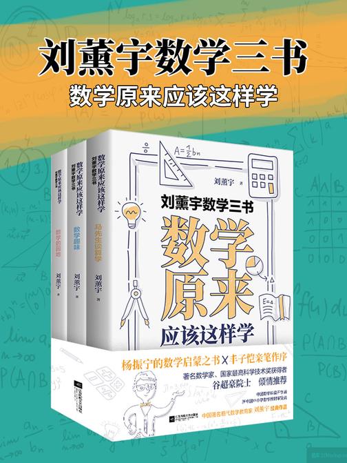 刘薰宇数学三书：数学原来应该这样学(套装共3册)